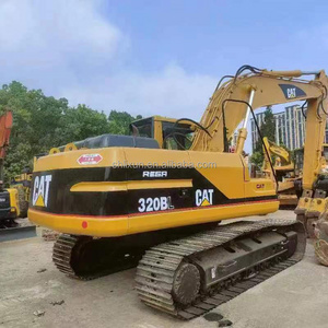 Used excavators KAT 320B excellent quality multifunction CAT 320B caterpillar earthmoving machinery second hand excavators