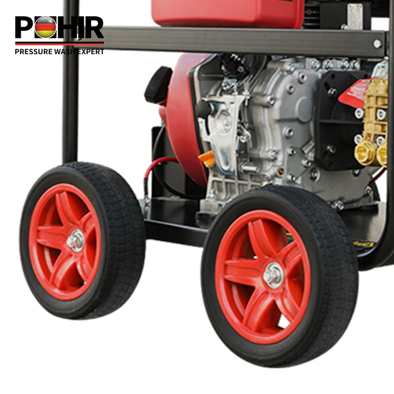 High Pressure Cleaner 40lpm-70lpm 10gpm-19gpm Diesel Hydro Jetter Drain Cleaning Pressure Washer Sewer Jetter Machines