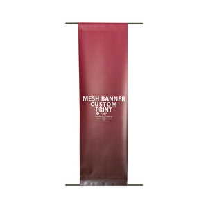 Custom Outdoor Street Advertising Promotional Waterproof/Windproof Digital Printing PVC Vinyl Banner