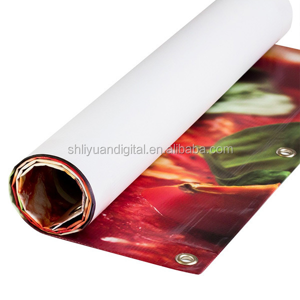 Outdoor Wall Art Stretched Digital Printed Custom Advertising Canvas Banner