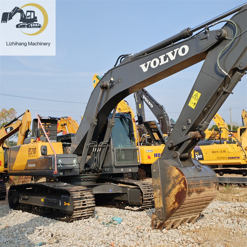 Cheap Used Excavator Volvo EC210 with Good Condition  For Sale New Volvo Excavator Price Volvo200 220 240