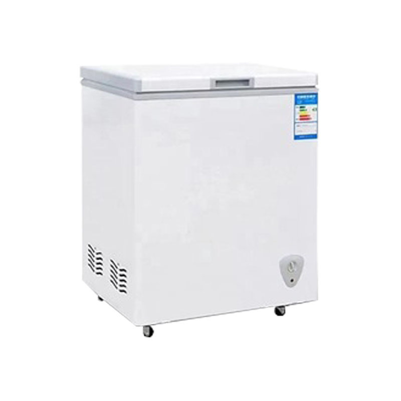 109L mini commercial display deep freezer chest commercial small ice cream chest freezer manufacturers