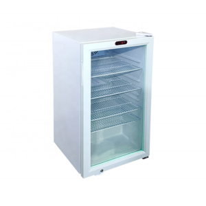 98L mini commercial cold soft energy drink refrigerator glass door fridge display bottle cooler beverage chiller