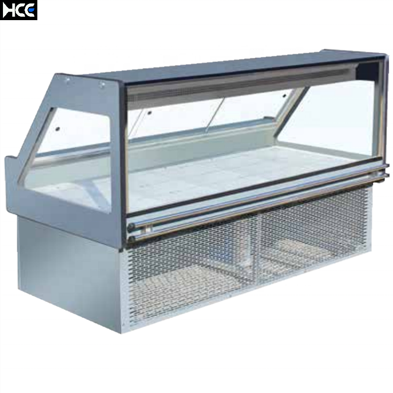 Refrigerators storing meat prices deli display showcase deli glass display case