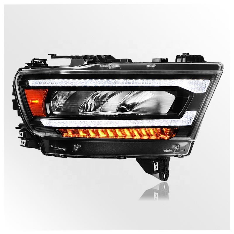 Replace Headlamp LED Work Head Lamps Car LED Headlights for Dodge Ram 1500 2019 2020 2021 2022 2023