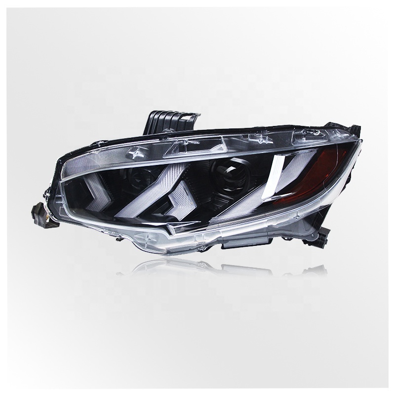 Upgrade Lamp Modified LED Headlight DRL Head Light for 10th Honda Civic 2015 2016 2017 2018 2019 2020 2021