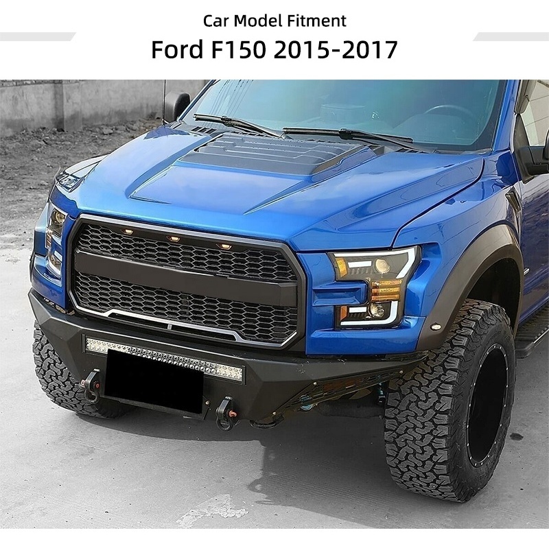 Replace Headlight Halogen Xenon Headlights Car LED Headlights for Ford F150 2015 2016 2017