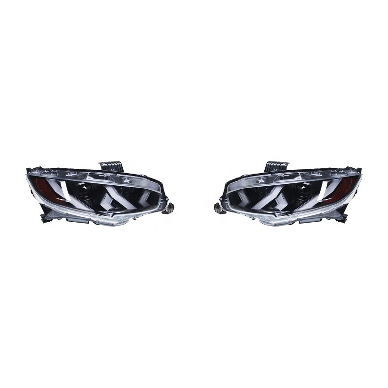 Upgrade Lamp Modified LED Headlight DRL Head Light for 10th Honda Civic 2015 2016 2017 2018 2019 2020 2021