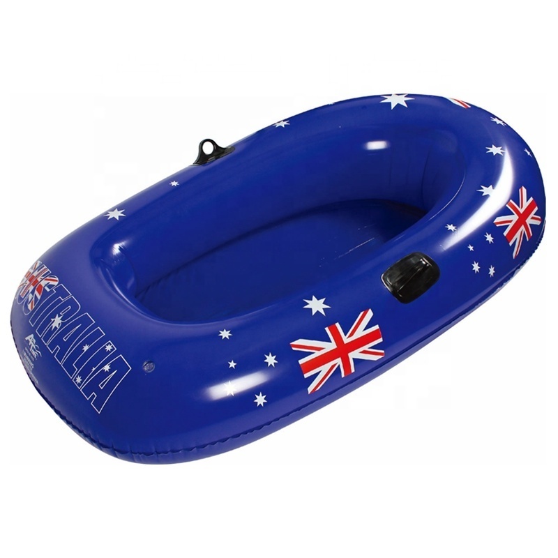 Round Pvc Air Mattress Kids Inflatable Floater Boat