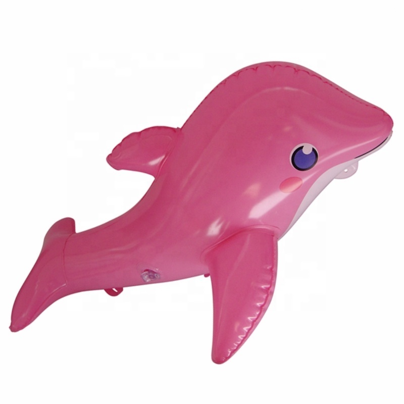 New Design Pvc Inflatable Floating Pool Dolphin Toys for Carnivals