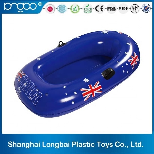 Round Pvc Air Mattress Kids Inflatable Floater Boat