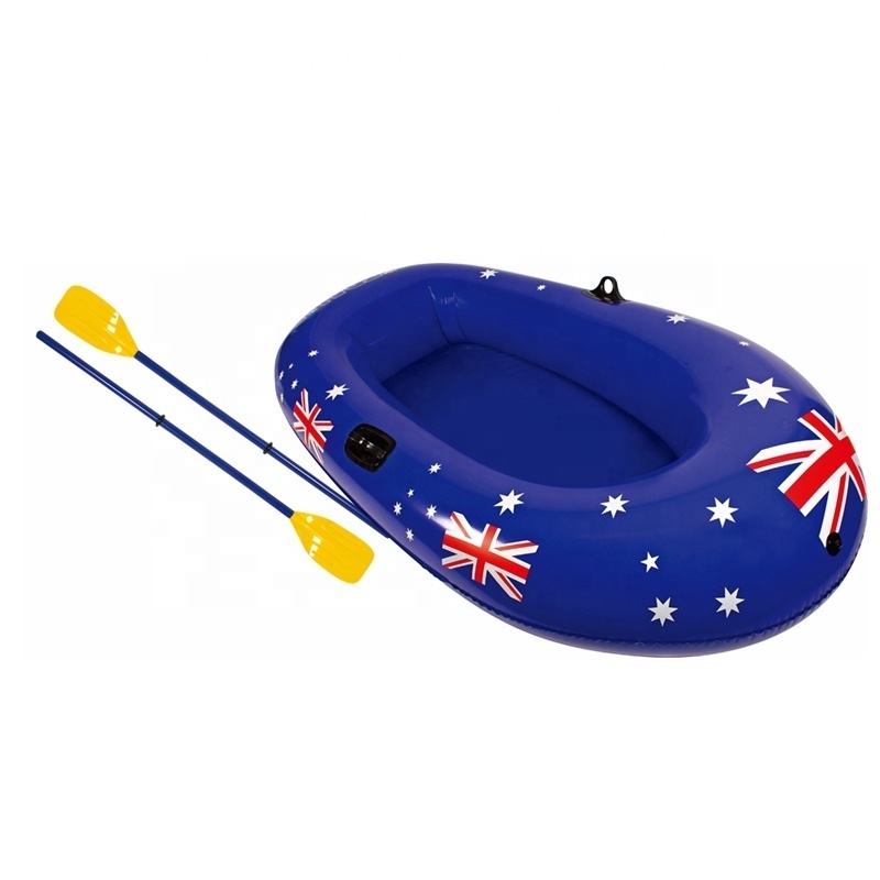 Round Pvc Air Mattress Kids Inflatable Floater Boat