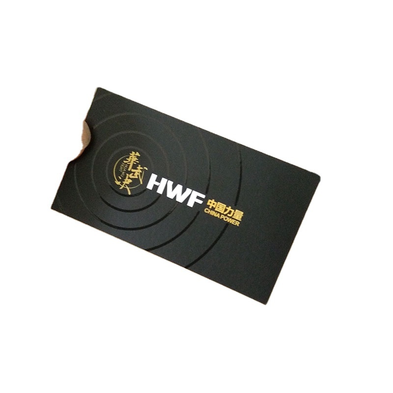 Luxury custom printing embossed 500gsm cotton paper cardboard name business card Luxury Business Card For Small Business