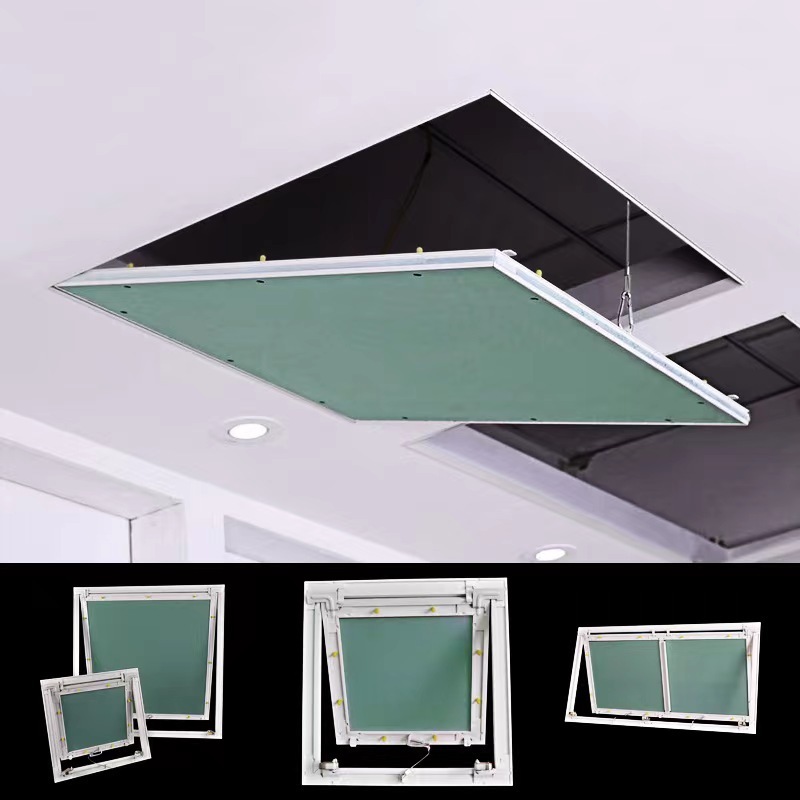 aluminum access panel for aluminum/gypsum ceiling