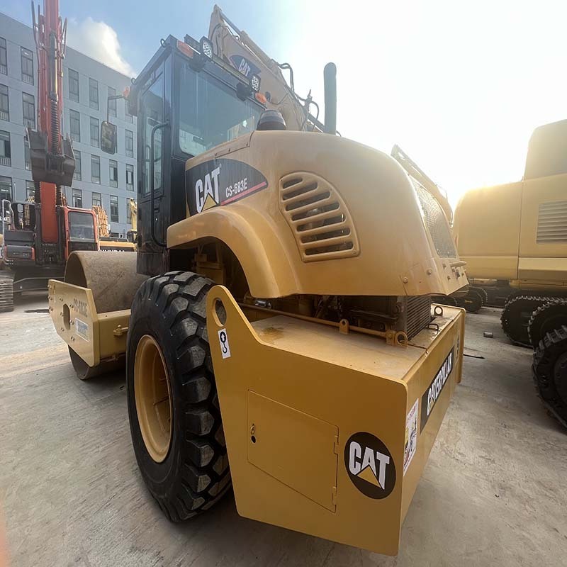 Hot sale/used road roller cat CS683E used CAT compactor CS683 ROAD ROLLER