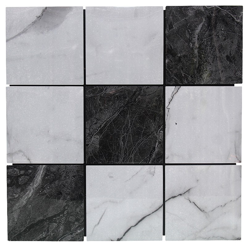 MARBLE FOAM 3D MOSAIC STICKER WALL PANEL TILES DECOR WALLPAPER SELF-ADHESIVE VINYL WALL COVERING