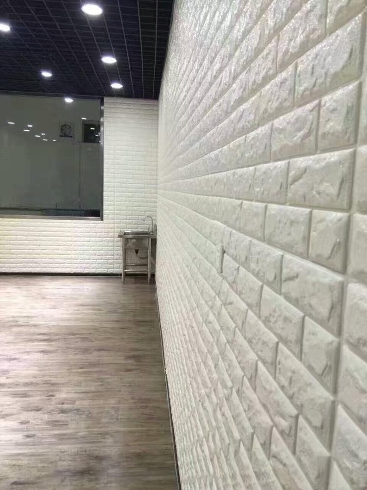 Heat retaining foaming tile sheet sticker Brick adhesive 3d wallpaper design soft wall sticker background wallpaper wall panels