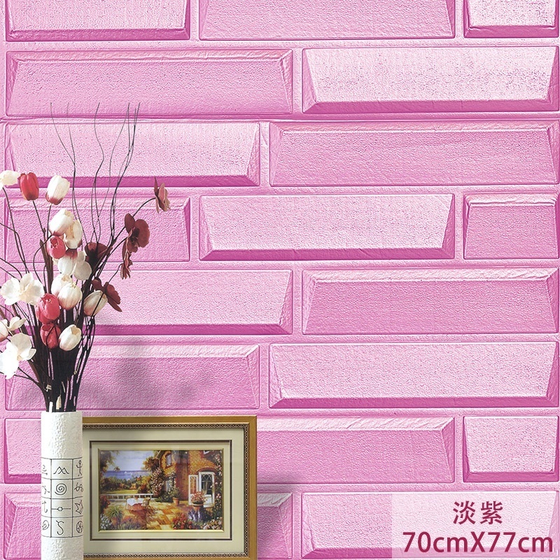 3d wall panels/Newly foaming 3d ceiling wallpaper/3D brick interior wall panels wall paper