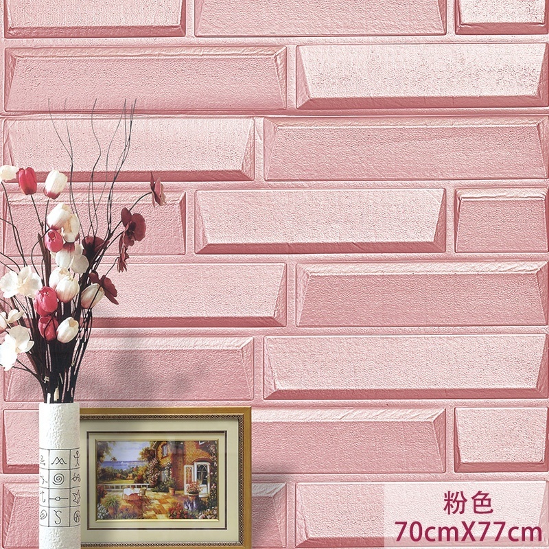 3d wall panels/Newly foaming 3d ceiling wallpaper/3D brick interior wall panels wall paper