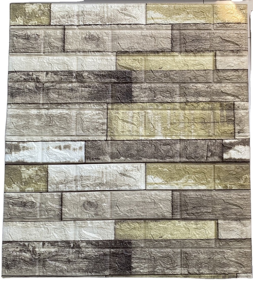 Retro Brick Pattern  wallpaper  Peel and Stick wall Tiles for home