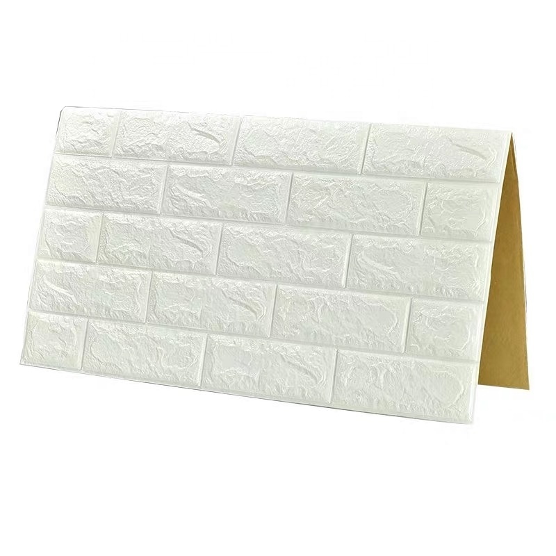 2.5mm peel and stick  Brick Design 3d wallpaper waterproof of wall decoration