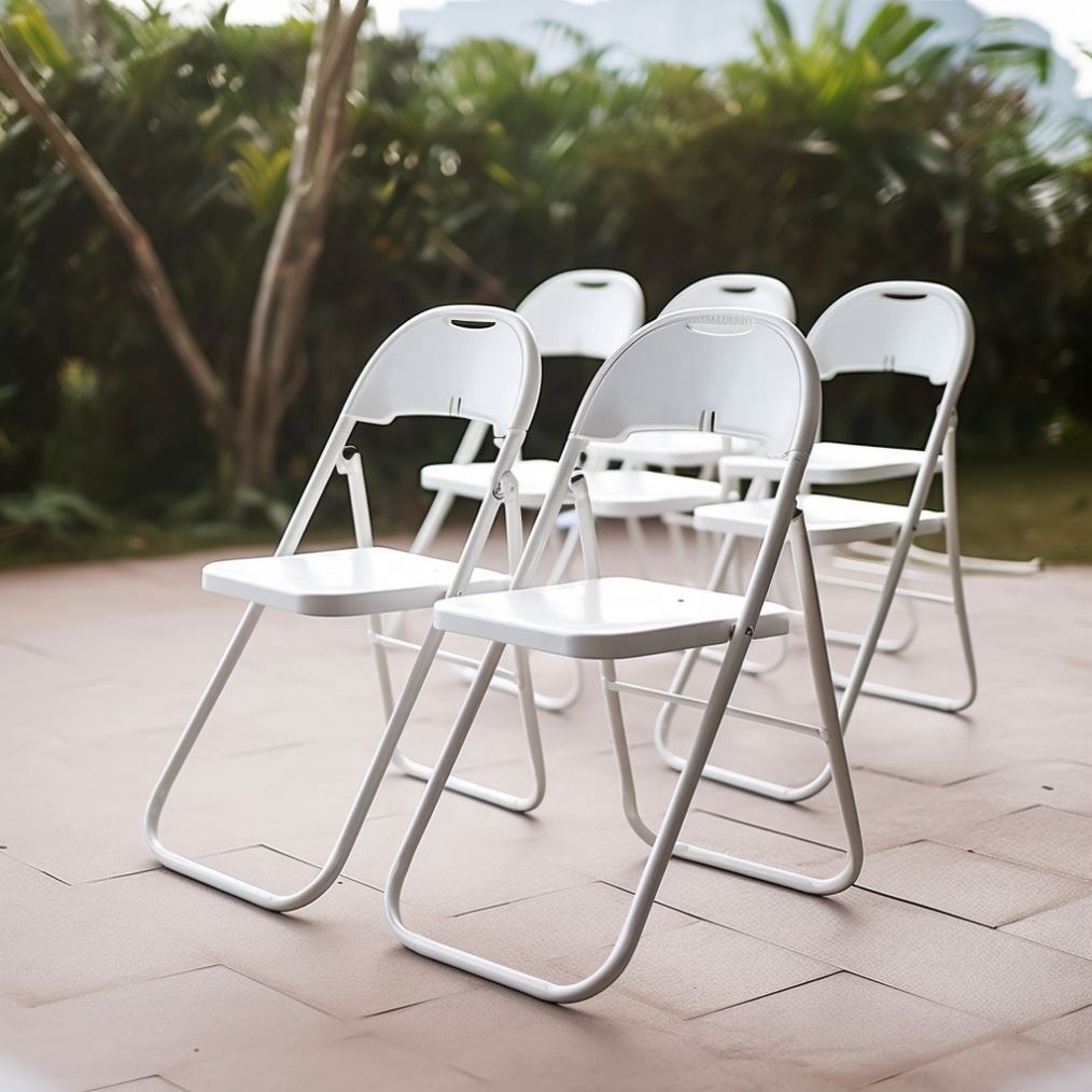 Hot Sale Wholesale Alloy Steel Stable Barbecue Cozy Folding Chairs For Events