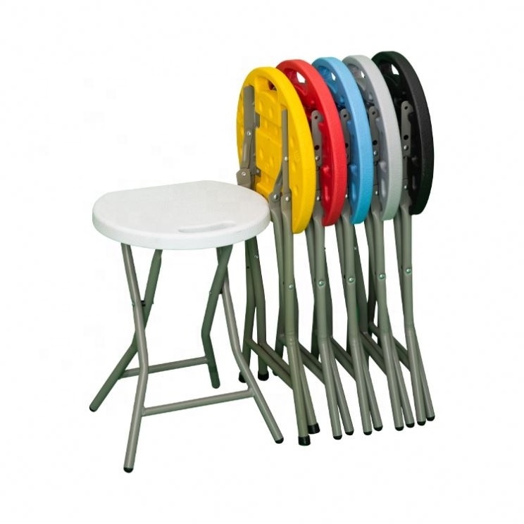 Collapsible Plastic Outdoor Portable Folding Seat Stools