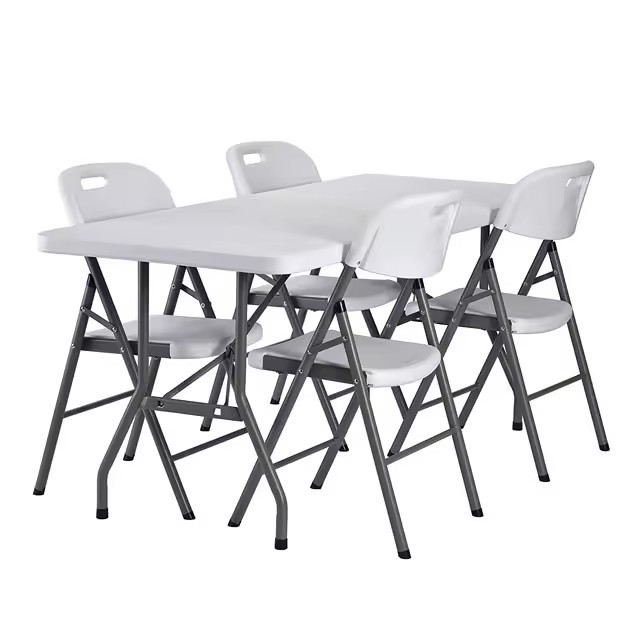 Heavy Duty and Foldable HDPE Folding Chair: Lightweight Outdoor Camping Restaurant Study