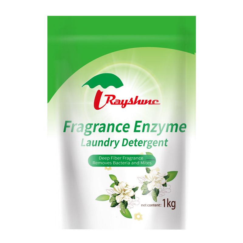 Rayshine Brand   antibacterial and antimite laundry liquid detergent used plant  Fragrant Scent  1 KG/bag