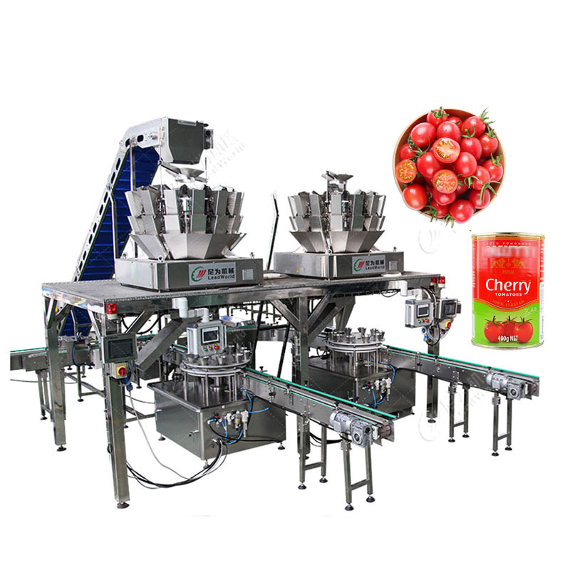 LWT Jar Tomato Sauce Filling Production Line ketchup Making Process Line Bottle Tomato Canning Machine