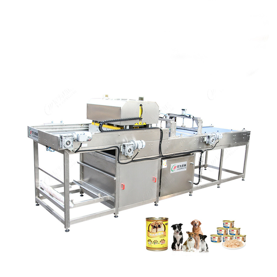 Pet Dog Food Making Production Line  Canned Wet Pet Food Production Line