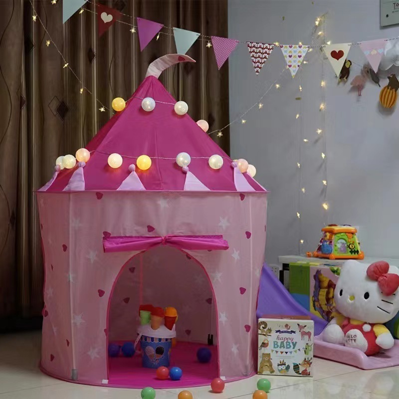 Children's tent play house indoor home girl princess castle small house boy baby yurt toy house