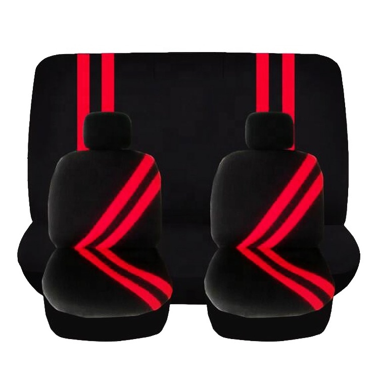 M4 Fashion stripe car seat cover polyester car seat cover