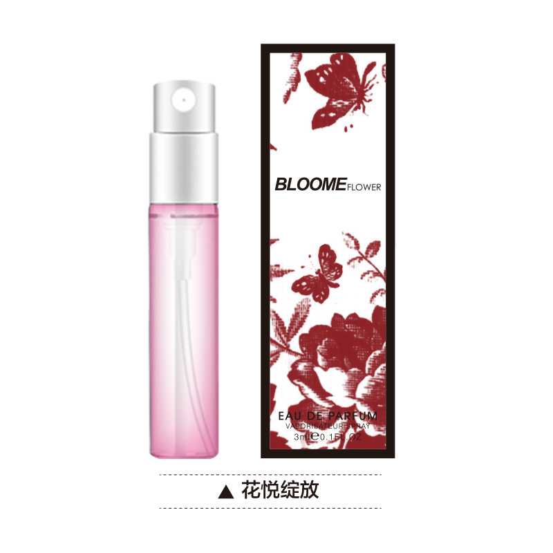 New Luxury Rectangle Design Especially Popular Translucent 3ml Glass Perfume Bottle Custom Perfume Fragrance