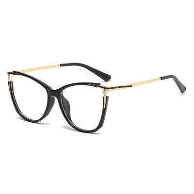 2024 Cross - border TR metal pin computer optical Frame mirror gradient beautiful slingshot radiation protection glasses