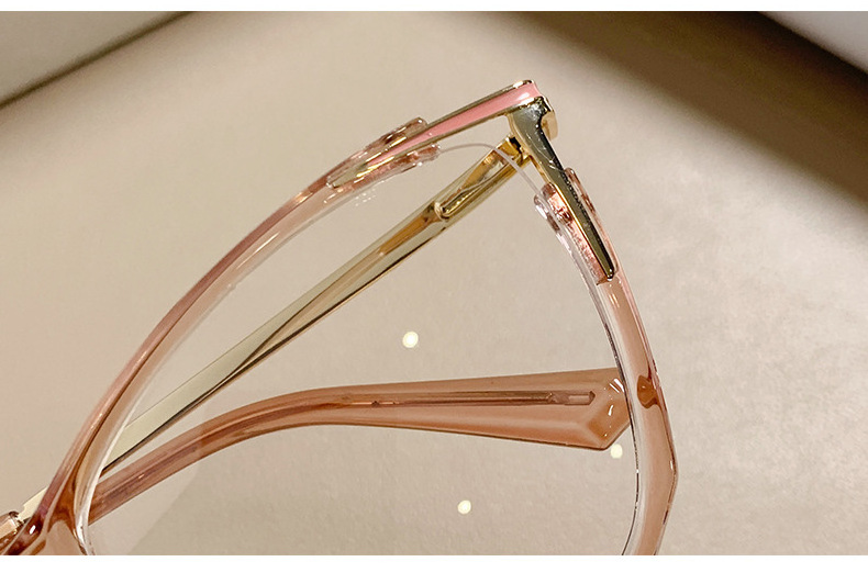 2024 Cross - border TR metal pin computer optical Frame mirror gradient beautiful slingshot radiation protection glasses