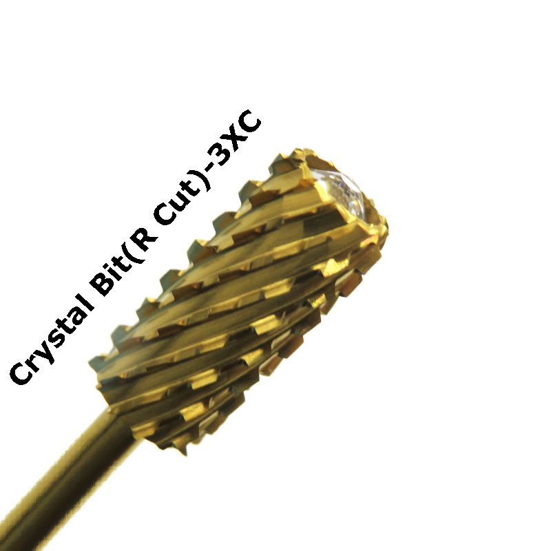 Crystal R Cut Barrel Carbide Nails Drill Bit Wholesale Nails Drill Bits Carbide Milling Cutter Nail Supplies