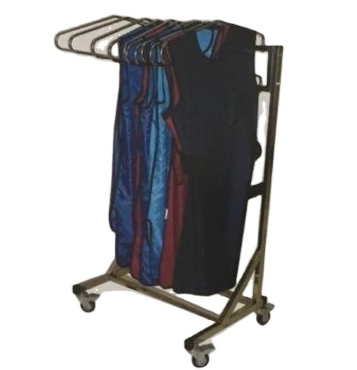 new type of coat & apron hangers with 10 hooks lead apron hanger for  x-ray shields lead apron