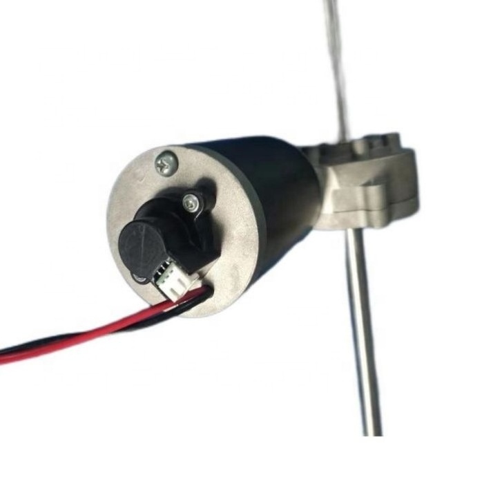 24V DC High Torque 63MM Worm Gear Motor With Encoder For