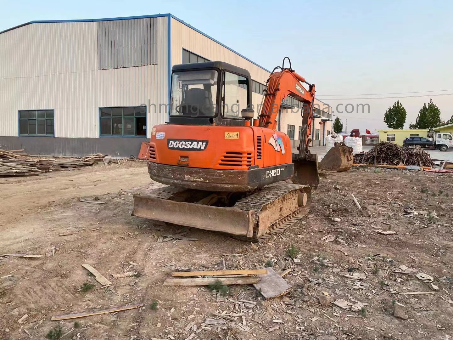 LOW PRICE Original Doosan Dx60 Dh60 Mini Excavator Doosan Second-hand Excavator used Crawler Excavator With hydraulic thumb