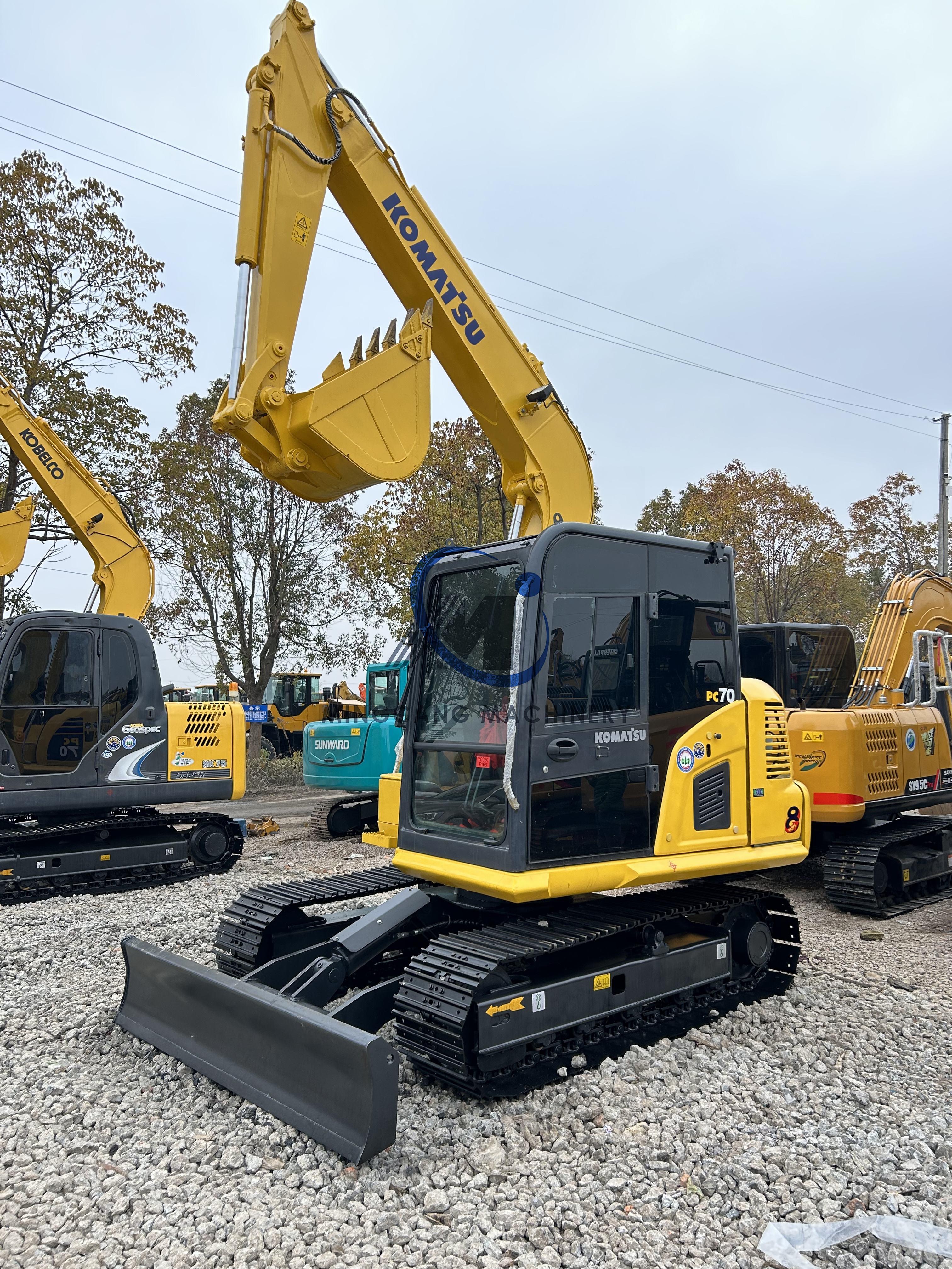 Used Excavator PC70-8 in Shanghai for Sale/Used Komatsu 7 ton PC70-8 Excavator MADE IN JAPAN