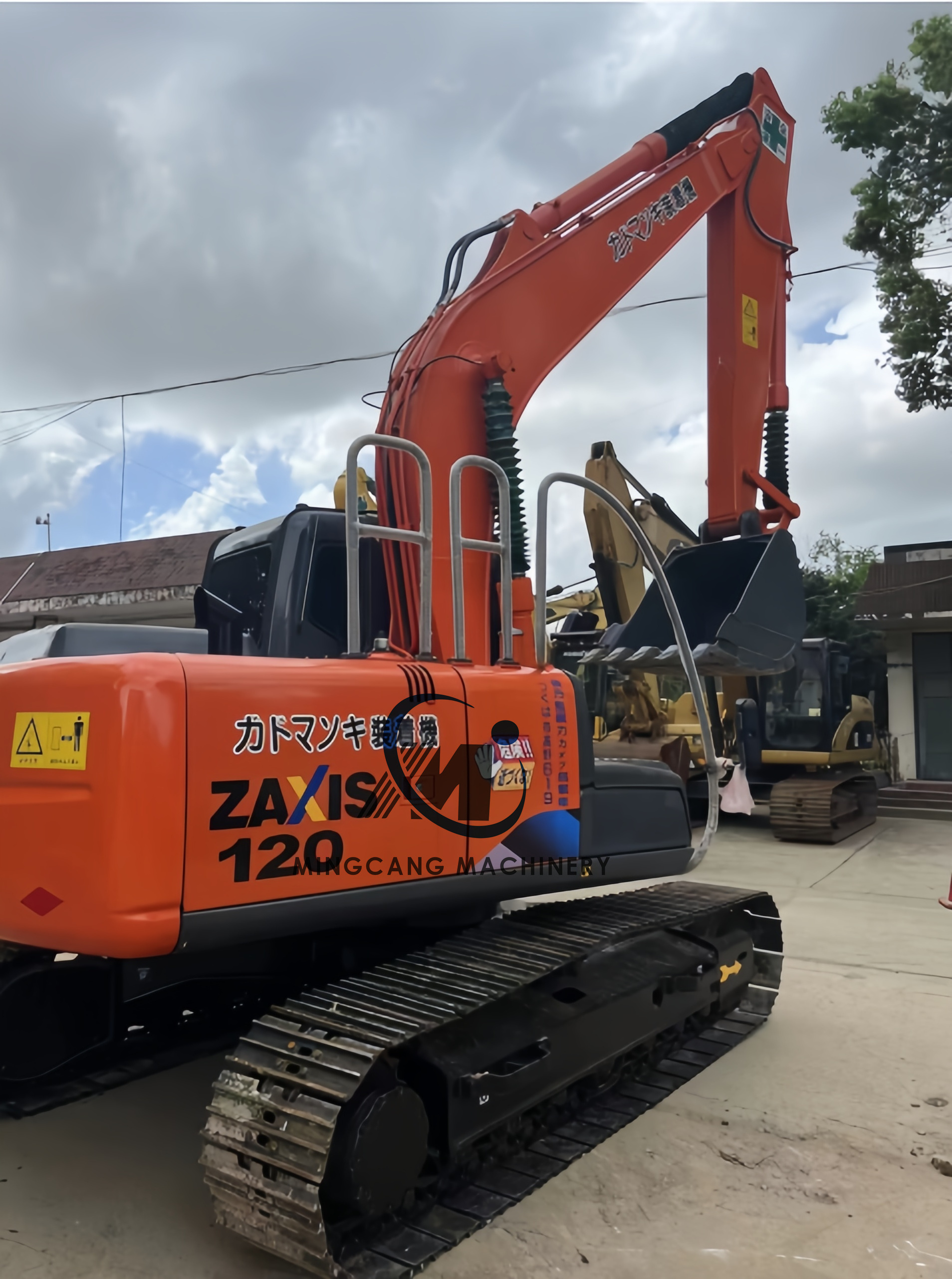 Used 12ton used excavator hitachi zx120 japan original second hand machine used EPA engine excavator hitachi zx120 for sale