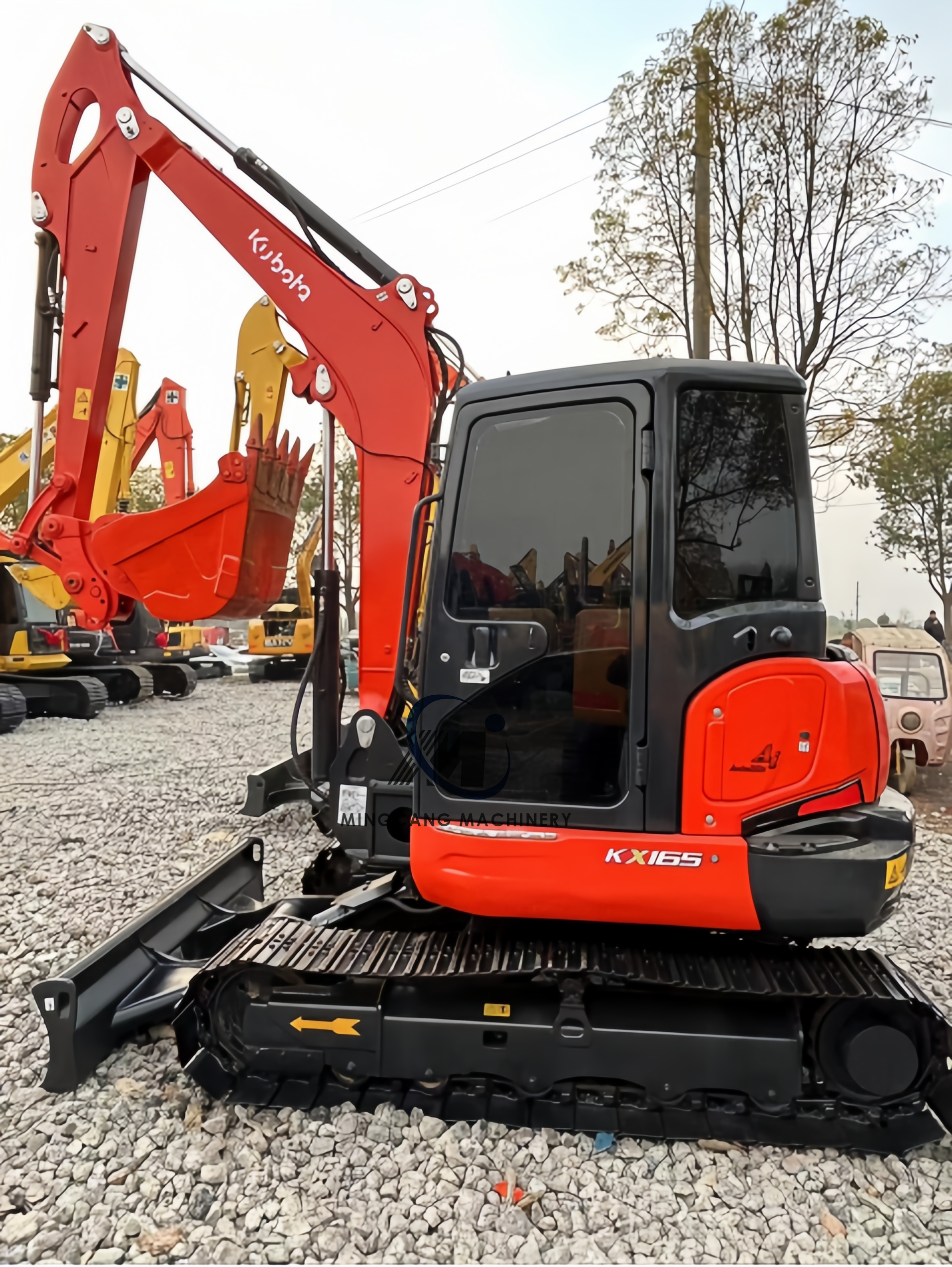 Wonderful quality 95% new used nearly new Japan Kubota KX165 excavators with low working hours U15/U20/kx165 on hot sale