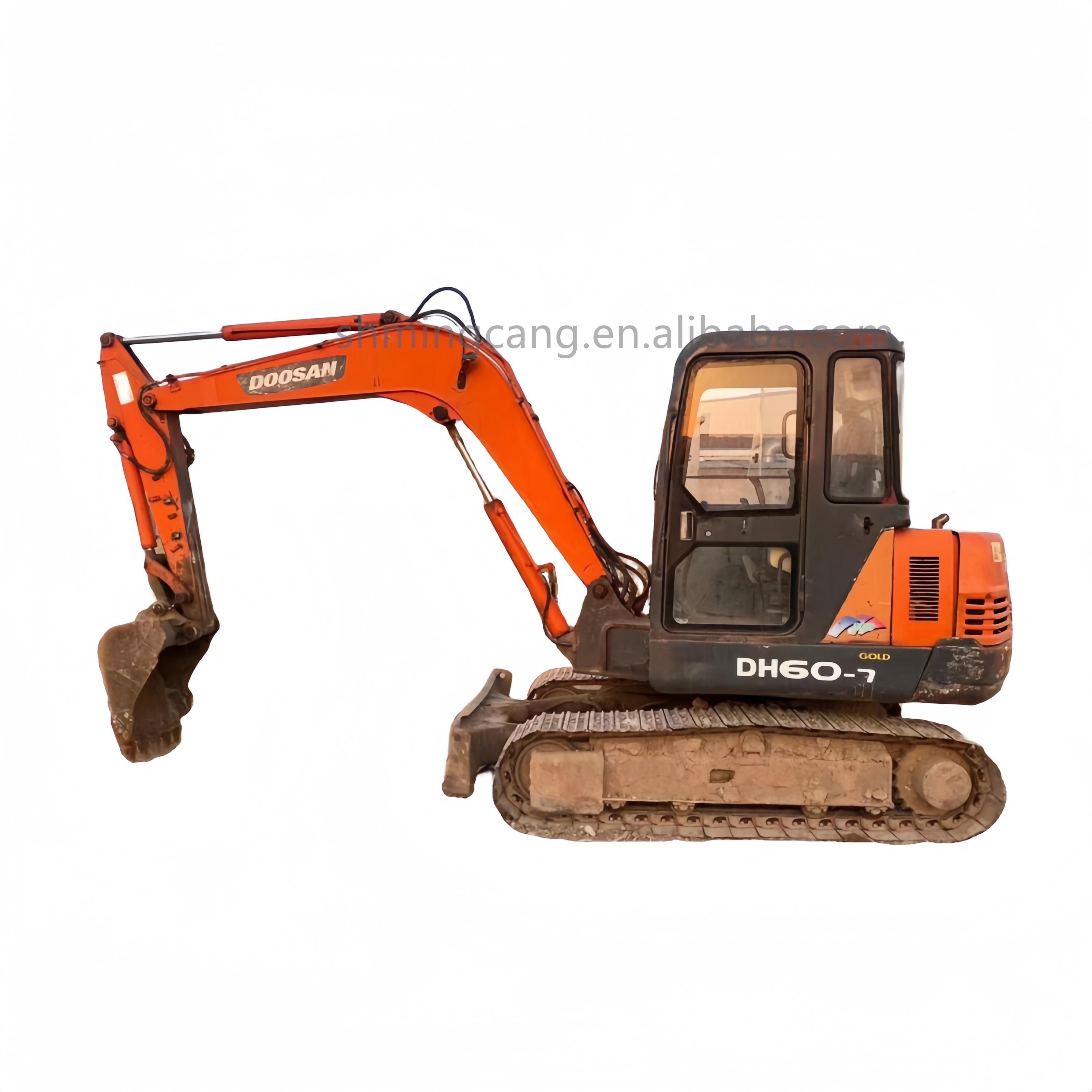 LOW PRICE Original Doosan Dx60 Dh60 Mini Excavator Doosan Second-hand Excavator used Crawler Excavator With hydraulic thumb