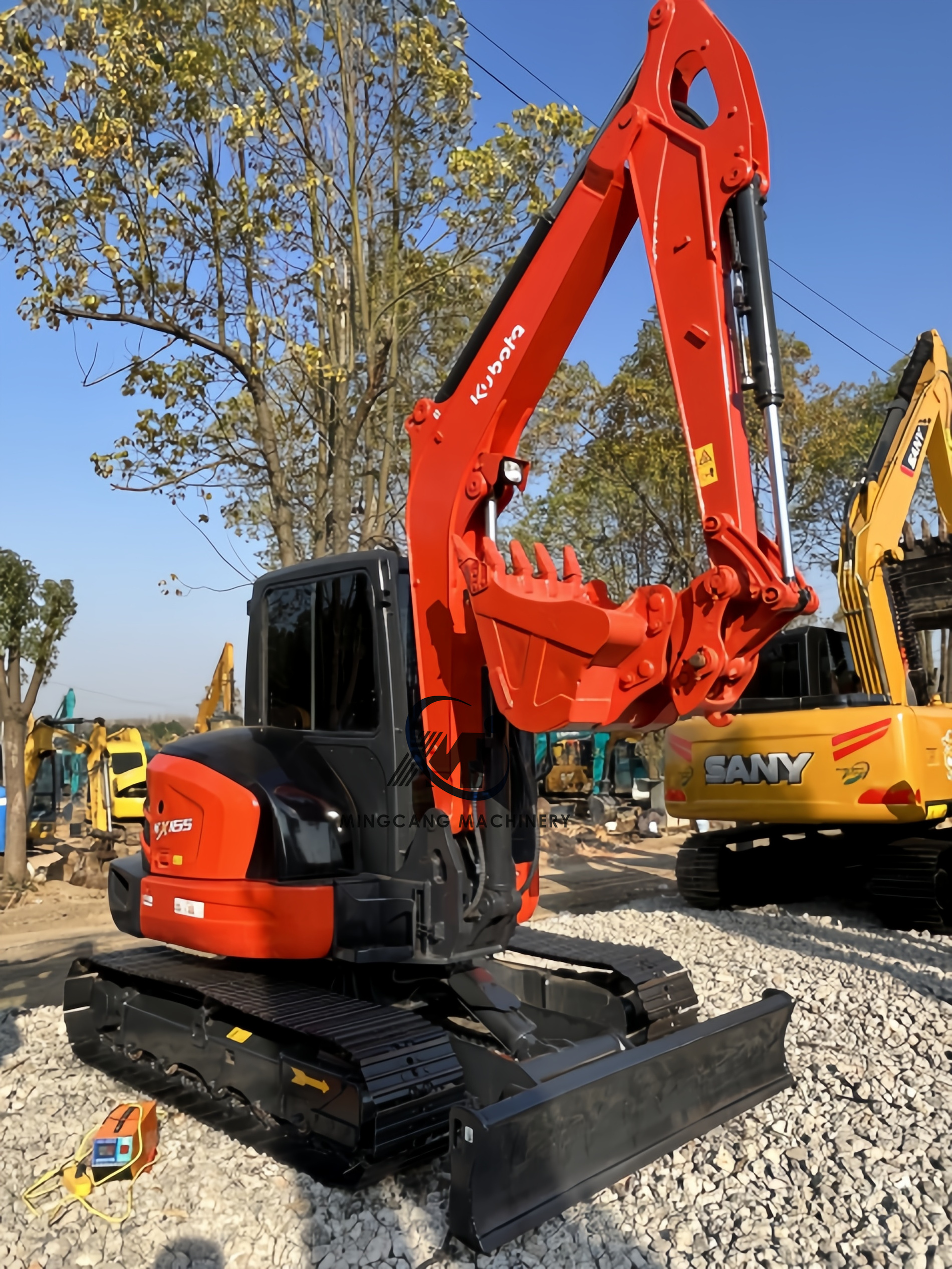 Wonderful quality 95% new used nearly new Japan Kubota KX165 excavators with low working hours U15/U20/kx165 on hot sale