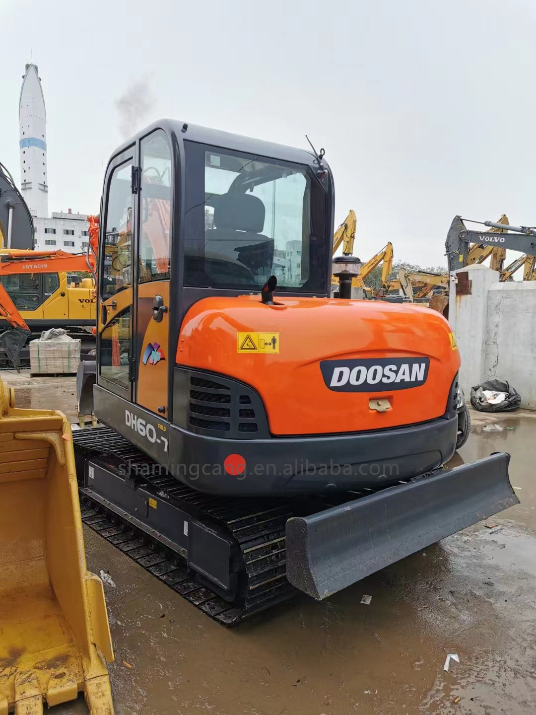 Excavator Best Selling 6t Used Digging Machine Doosan Dx60-7 for sale