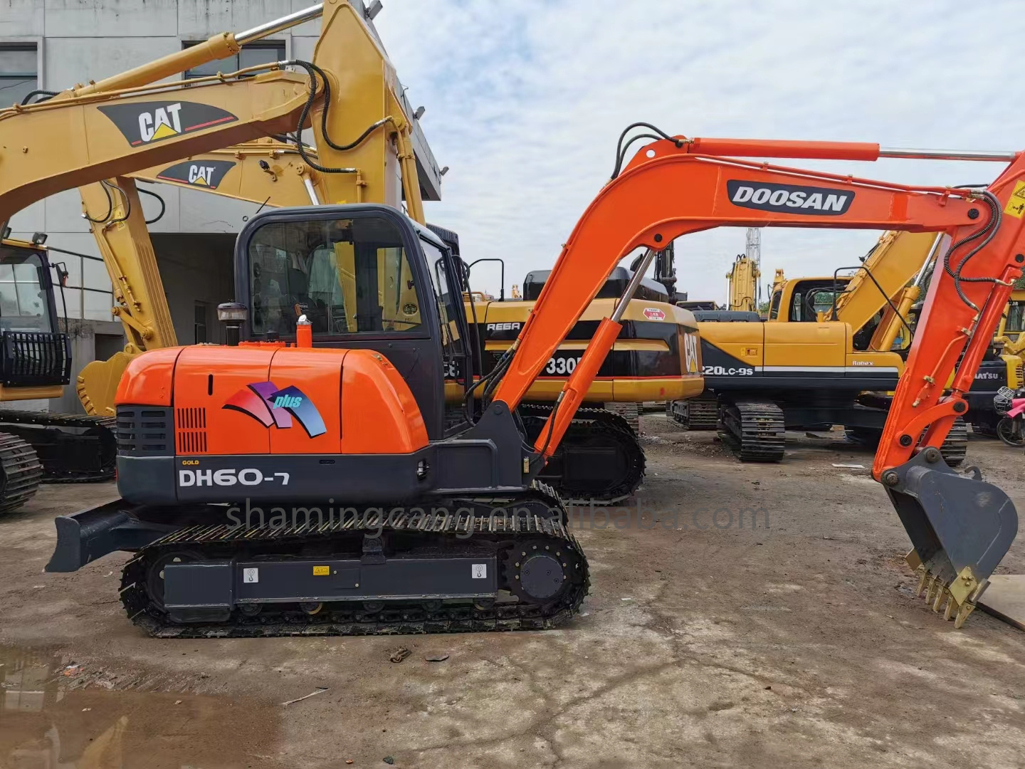 Excavator Best Selling 6t Used Digging Machine Doosan Dx60-7 for sale