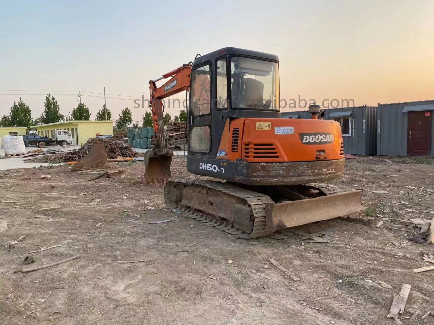 LOW PRICE Original Doosan Dx60 Dh60 Mini Excavator Doosan Second-hand Excavator used Crawler Excavator With hydraulic thumb