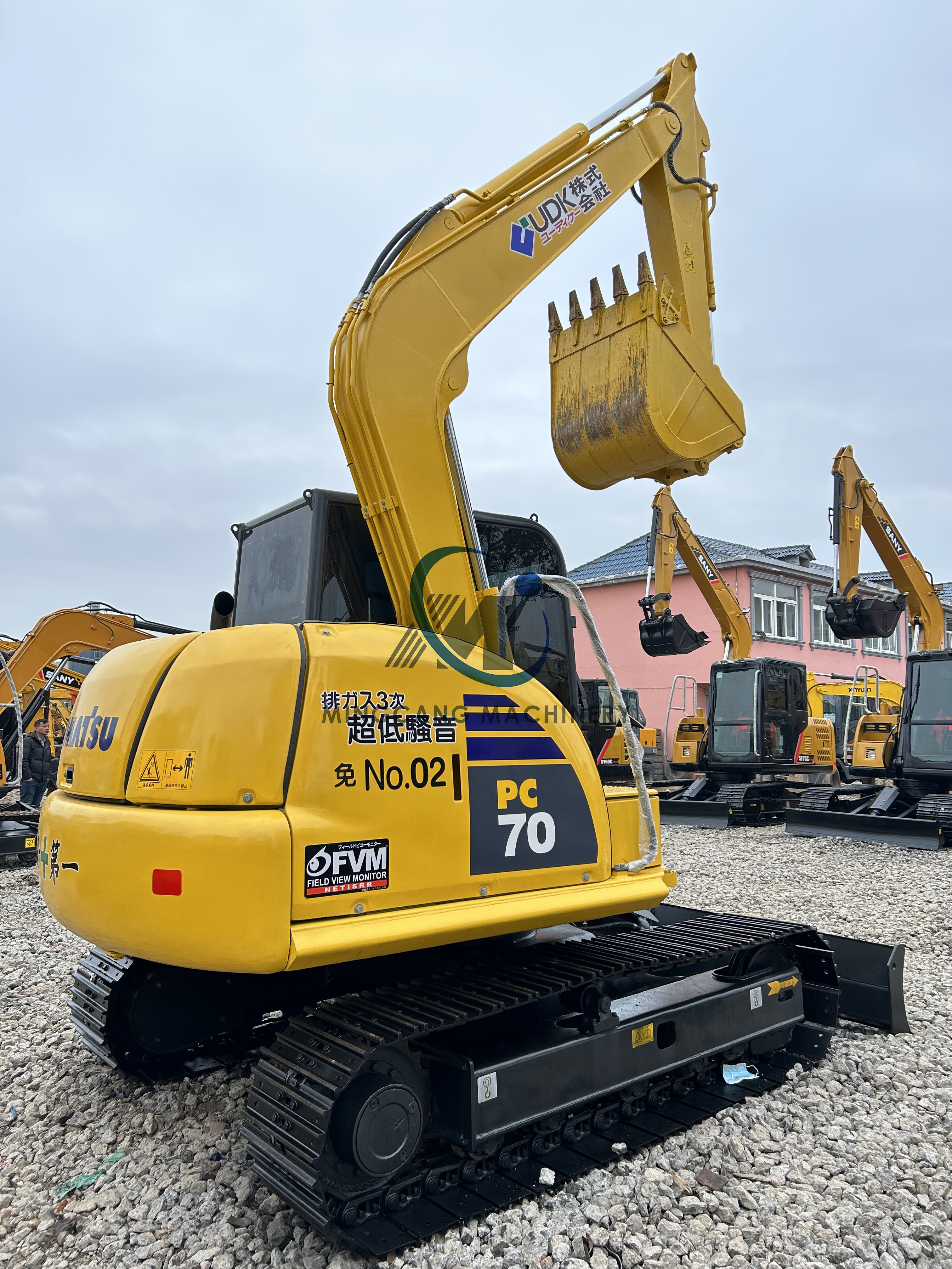 Used Excavator PC70-8 in Shanghai for Sale/Used Komatsu 7 ton PC70-8 Excavator MADE IN JAPAN