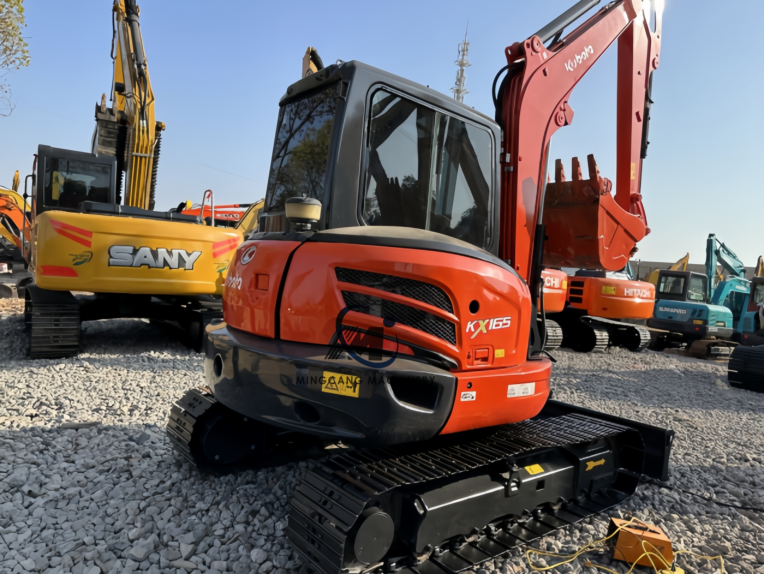 Wonderful quality 95% new used nearly new Japan Kubota KX165 excavators with low working hours U15/U20/kx165 on hot sale